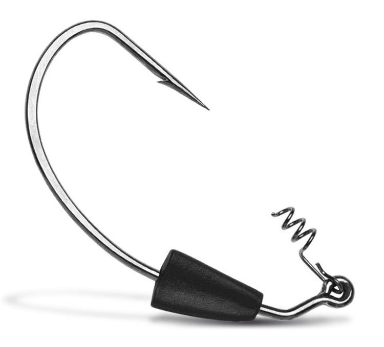 Offset Hooks VMC 7346WT Black Nickel, 4 pcs/pack | DraculaFishing.com