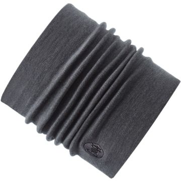 Bandana Buff Heavyweight Wool, Solid Grey