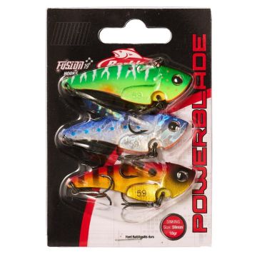 Vobler Berkley Power Blade 3-Pack, Multicolor, 5.9cm, 18g