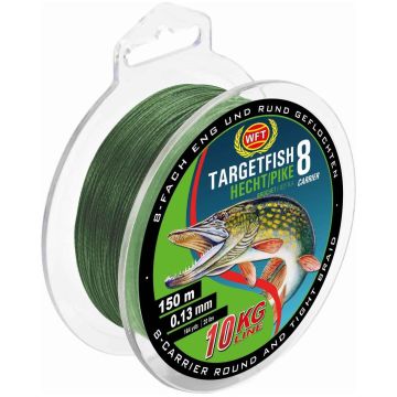 WFT TargetFish 8 Hecht braided line, green, 150m