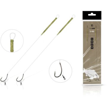 Delphin The End D-Rig, 20cm, 17lbs, 2pcs/pack