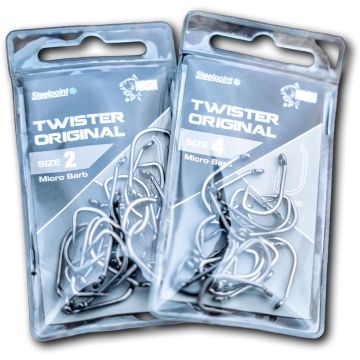 Carlige Nash SteelPoint Twister, 20buc/plic
