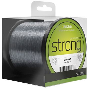 Fir Monofilament Delphin FIN Strong Carp, Gri, 1200m