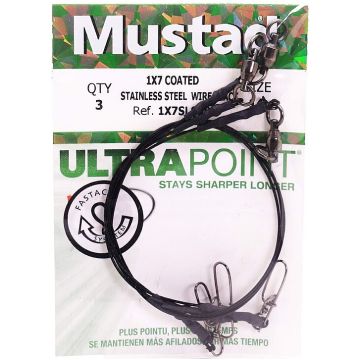 Struna Mustad Coastlock 7x1, 25lbs, 3buc/plic