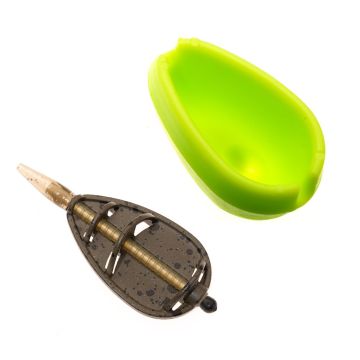 Method Feeder Set + Jaxon Method Feeder Mold, Size E4, 1+1pc/blister