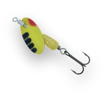 Lingurita Rotativa Dawn Lures Trout Series, Culoare BEE, 1.60g