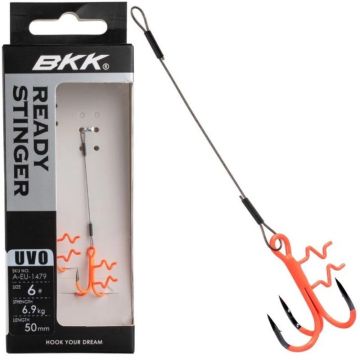 Montura BKK Assist Spear UVO Stinger HD Wire Pike 7x7, 2buc/plic