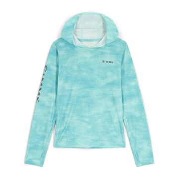 Bluza Simms Kid's Solar Tech Hoody Sea Breeze Daze