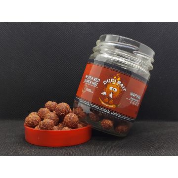 Boilies de Carlig Critic Echilibrat Mister Red Super Hot Wafters, 100g