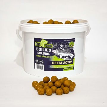 Boilies Solubil GDA Fishing Delta Activ, 24mm, 5kg