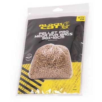 Black Cat Pellet Pro Mega PVA Soluble Bags, 30x40cm, 20 pcs/pack