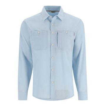 Camasa Simms Cutbank Chambray Shirt Sky Chambray