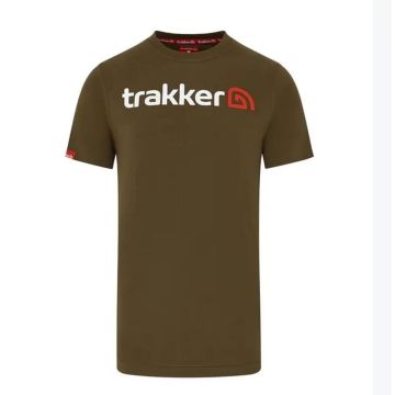 Trakker CR Logo T-Shirt, Green Olive