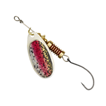 DAM Effzett Spinning Spoon, Rainbow Trout, No.1, 3g