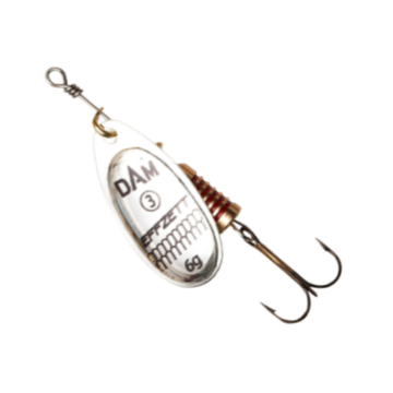 DAM Effzett Standard Spinner, Silver, No.2, 4g