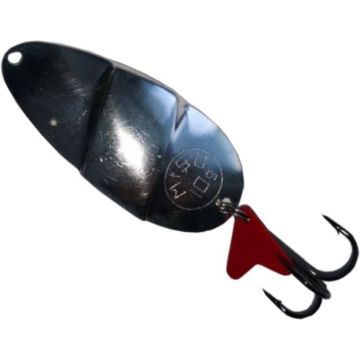 Misu Small Double Dolinger Oscillating Spoon, Silver, 10g