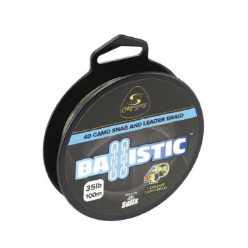 Carp Spirit Ballistic Braided Line, Camo, 100m