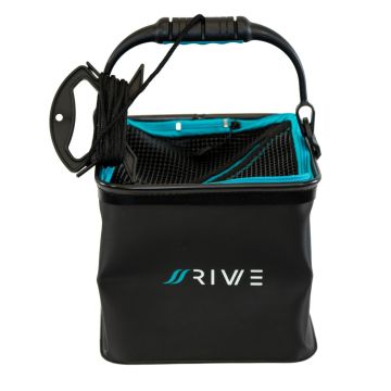 Galeata Pliabila Rive Square Bucket with Handle, 24x24cm