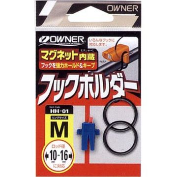 Elastic Strap for Securing Rod Owner HH-01 Easy Fishing Hook Keeper, 2pcs/pack