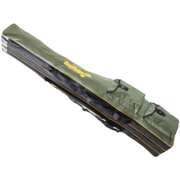Husa pentru Lansete EnergoTeam Carp Hunter Plus, 3 Compartimente, 190cm