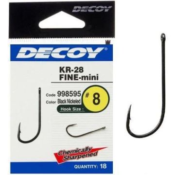 Carlige Decoy Worm KR-28 Fine Mini