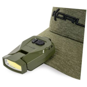 Lanterna cu Clips Korum Portable Hat Clip Light, 300 Lumeni