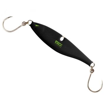 Rattlin' Zeck Vertical Jig Spoon, Black, 85g