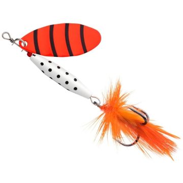 Lingurita Rotativa Abu Garcia Reflex White LF, Orange, 12g