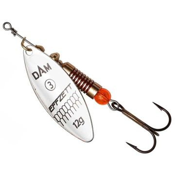 Lingurita Rotativa DAM Effzett Predator, Silver, 7g