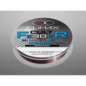 Fir Monofilament Climax Cult Feeder Method Carp Mono, Dark Brown, 300m