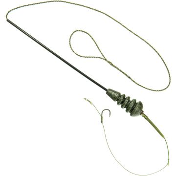 MP Carp Rig with Inline Lead for Paste-on Spike, No.6