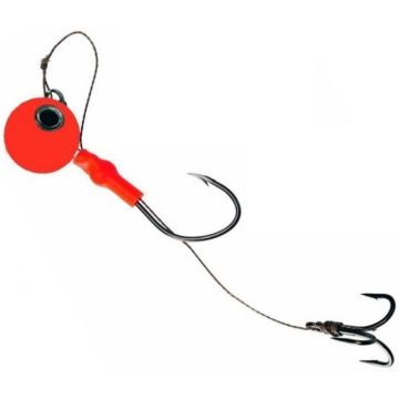 Montura pentru Somn Climax Cult Catfish Jig Fireball 150g (Red), Ancora nr.3/0, 1buc/blister
