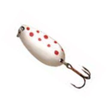 Wobbling Spoon Blue Fox Moreungen, Silver/Red dots, 7g