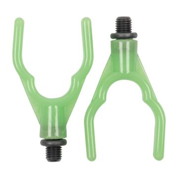 Glow Support Heads Zebco After Dark Luminous Concept U Rests, 2buc/set