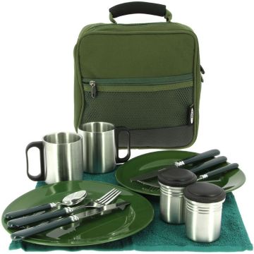 Geanta Picnic NGT Deluxe Cutlery Set, 23x10x23cm