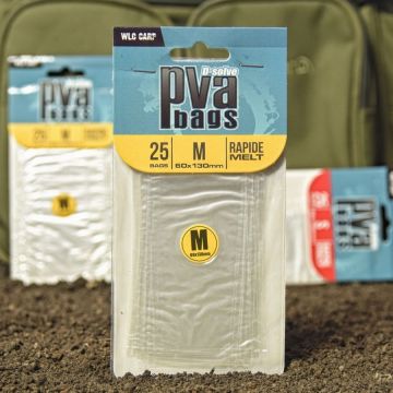 PVA Soluble Bags WLC Carp, 25buc/sachet