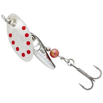 Lingurita Rotativa Savage Gear Spinner Sticklebait Sinking Nr.1, Dirty Silver Red, 4.5g