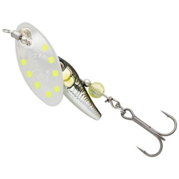Lingurita Rotativa Savage Gear Spinner Sticklebait Sinking Nr.1, Green Silver Ayu, 4.5g