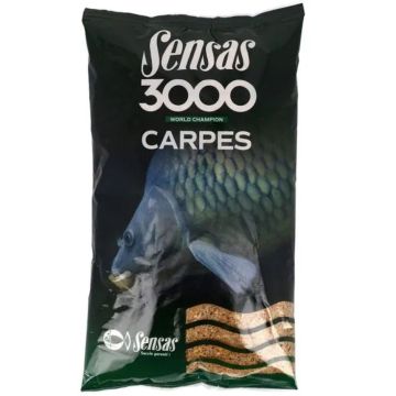 Groundbait Sensas 3000 Carpes et Gross Poissons, 1kg