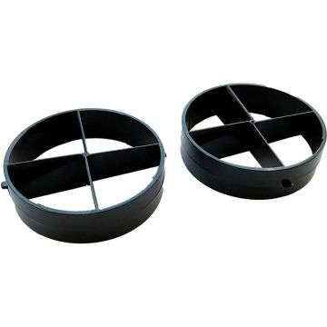 Deeper Quest Weed Protectors, Black, 2 pcs