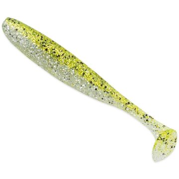 Shad Keitech Easy Shiner, UV Chartreuse Ice Shad CT28T, 8.9cm, 7pcs/pack