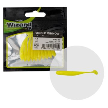Shad Wizard Paddle Minnow, Culoare 005, 10buc/plic