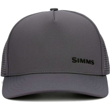 Simms Double Haul Tech Trucker Cap, Slate Color