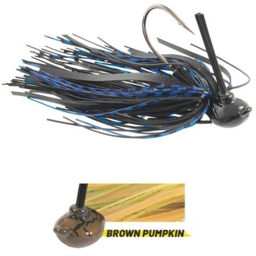 Skirt-Jig Herakles Impact Antibradis, Culoare BrownPumpkin, 14g