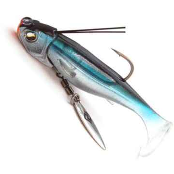 Swimbait Raid Head Swimmer Libero, 001 Sikkoku, 10g, 2buc/plic