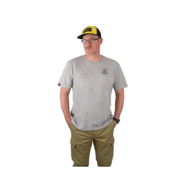 Black Cat Grey Marl T-shirt