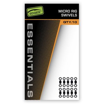 Vartejuri FOX Edges Micro Rig Swivels, 10buc/plic
