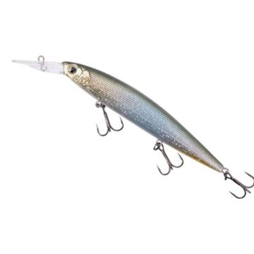 Vobler Major Craft Ceana Jerkbait 110SPM Middle, Color Green Back Silver, 11cm, 17g