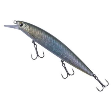 Vobler Major Craft Ceana Jerkbait 110SPS Shallow, Color Green Back Silver, 11cm, 16g