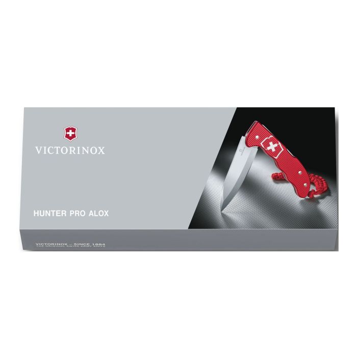 Victorinox Hunter Pro Alox pocket knife, Red 9